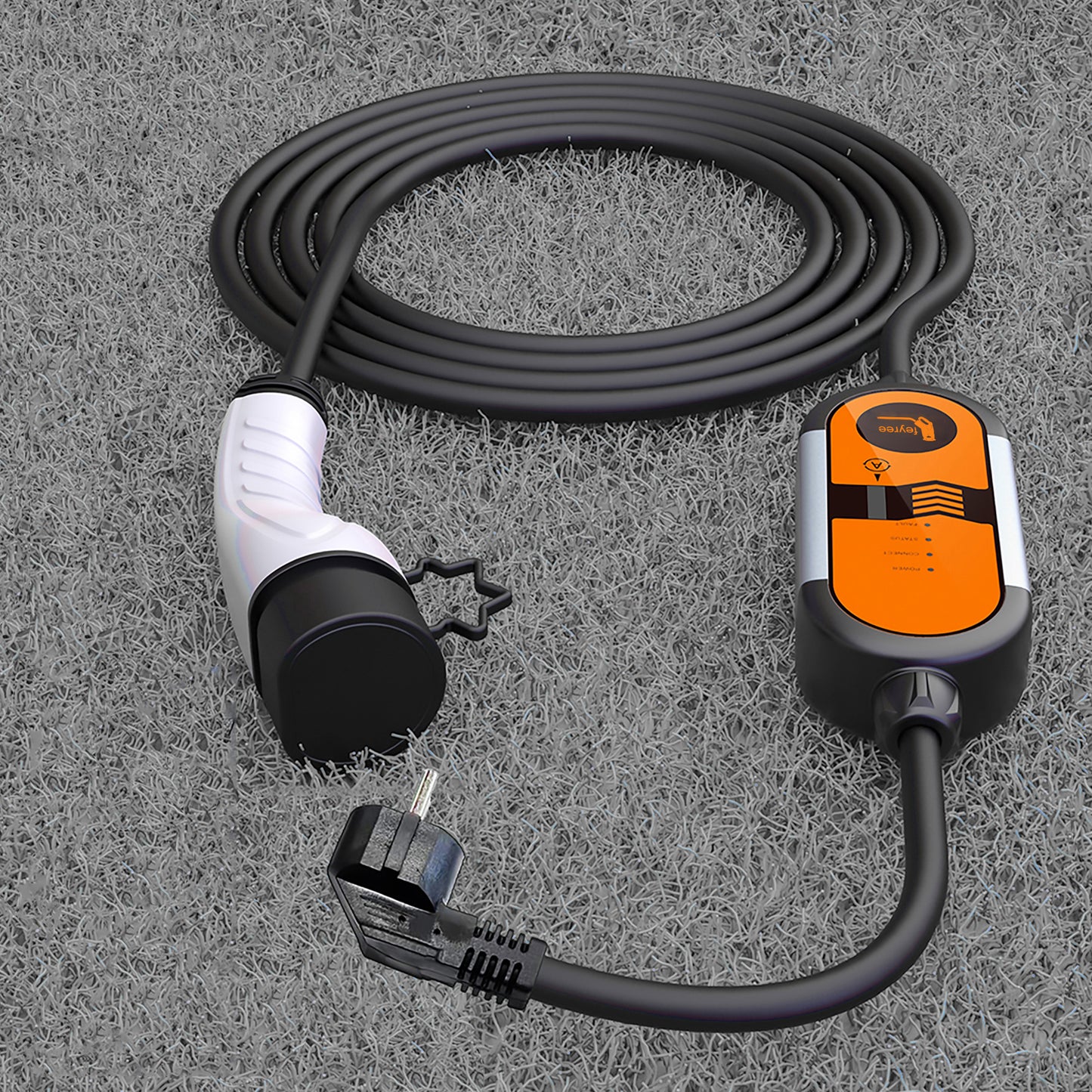 Feyree Portable EV Charger 16A 3.5KW Fast EV Charger Type1/Type 2 /GBT Electric Car Charger EVSE Auto Electric Car Station