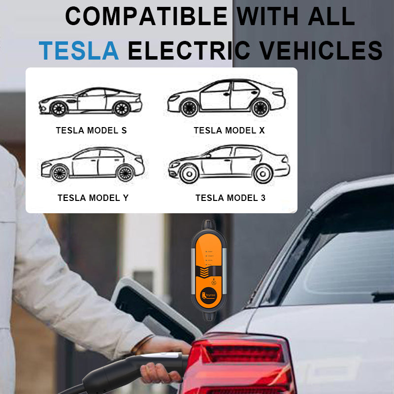 Feyree Portable EV Charger 16A 3.5KW Fast EV Charger Type1/Type 2 /GBT Electric Car Charger EVSE Auto Electric Car Station