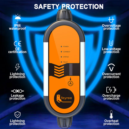 feyree portable 3.5KW ev charger
