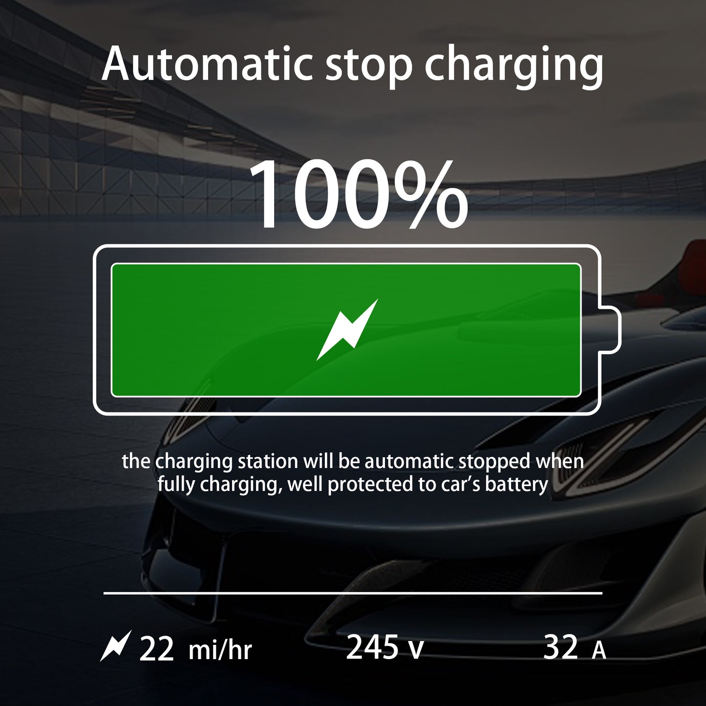 Feyree 11kw ev charger portable AC charging station